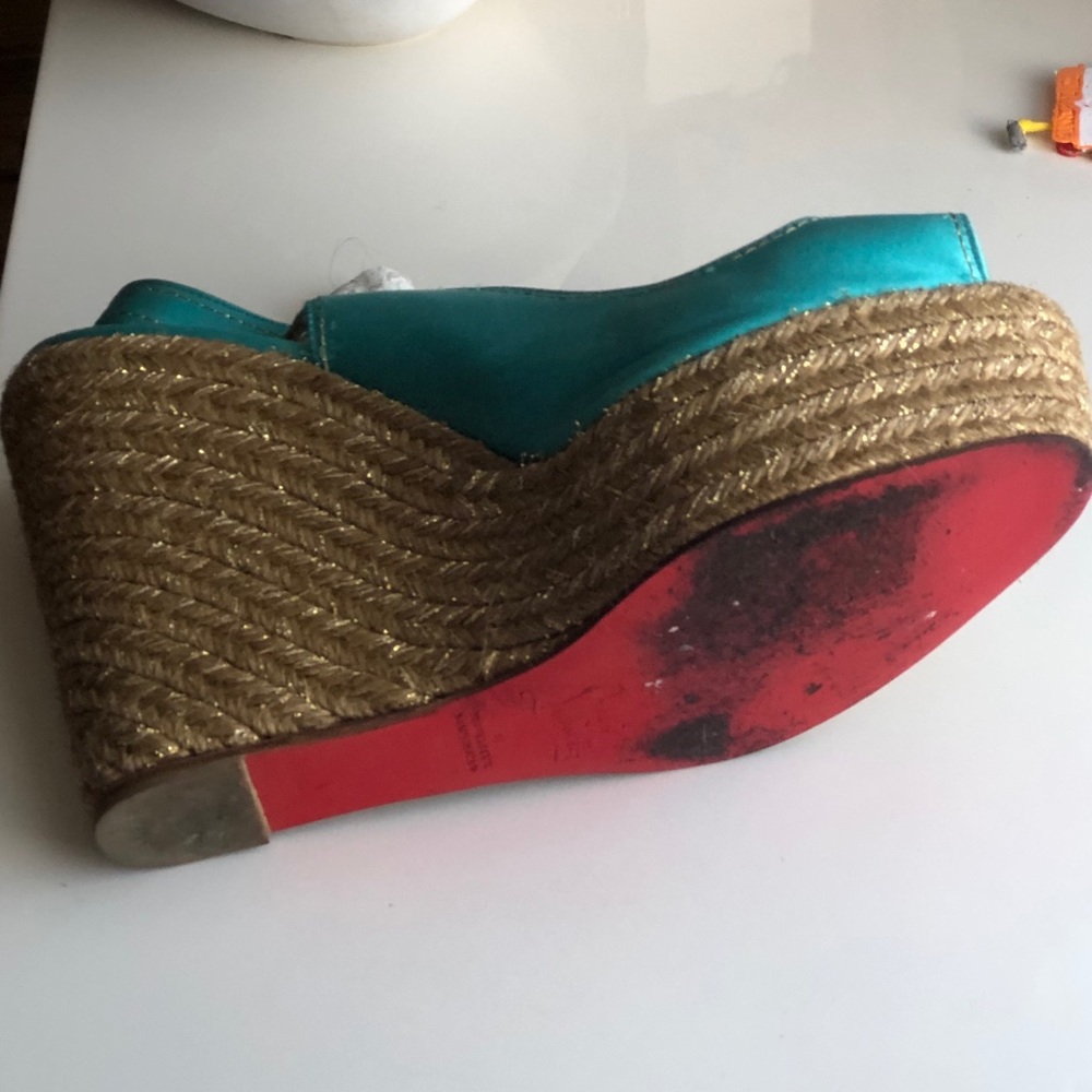 Lightly worn Louboutin sandals